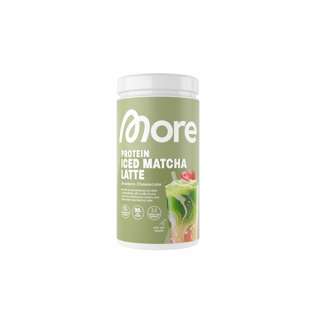 More Protein Iced Matcha Latte