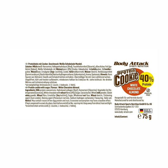 Body Attack Protein Cookies