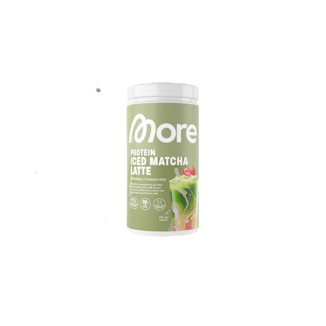 More Protein Iced Matcha Latte