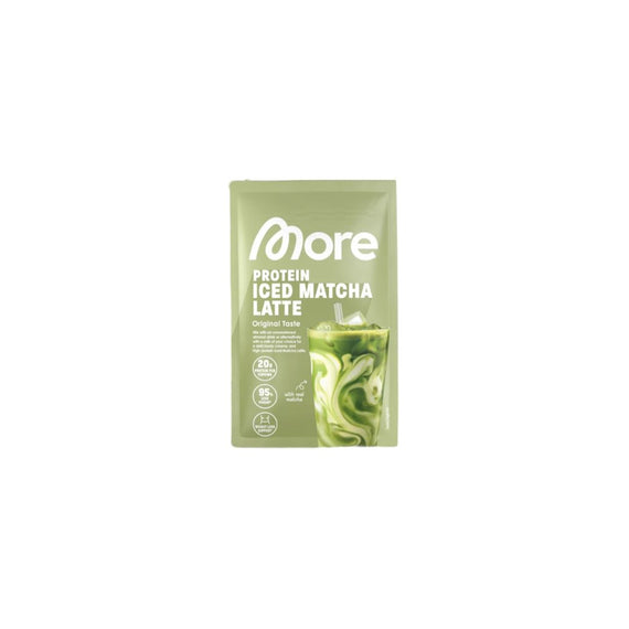 More Protein Iced Matcha Latte Probe
