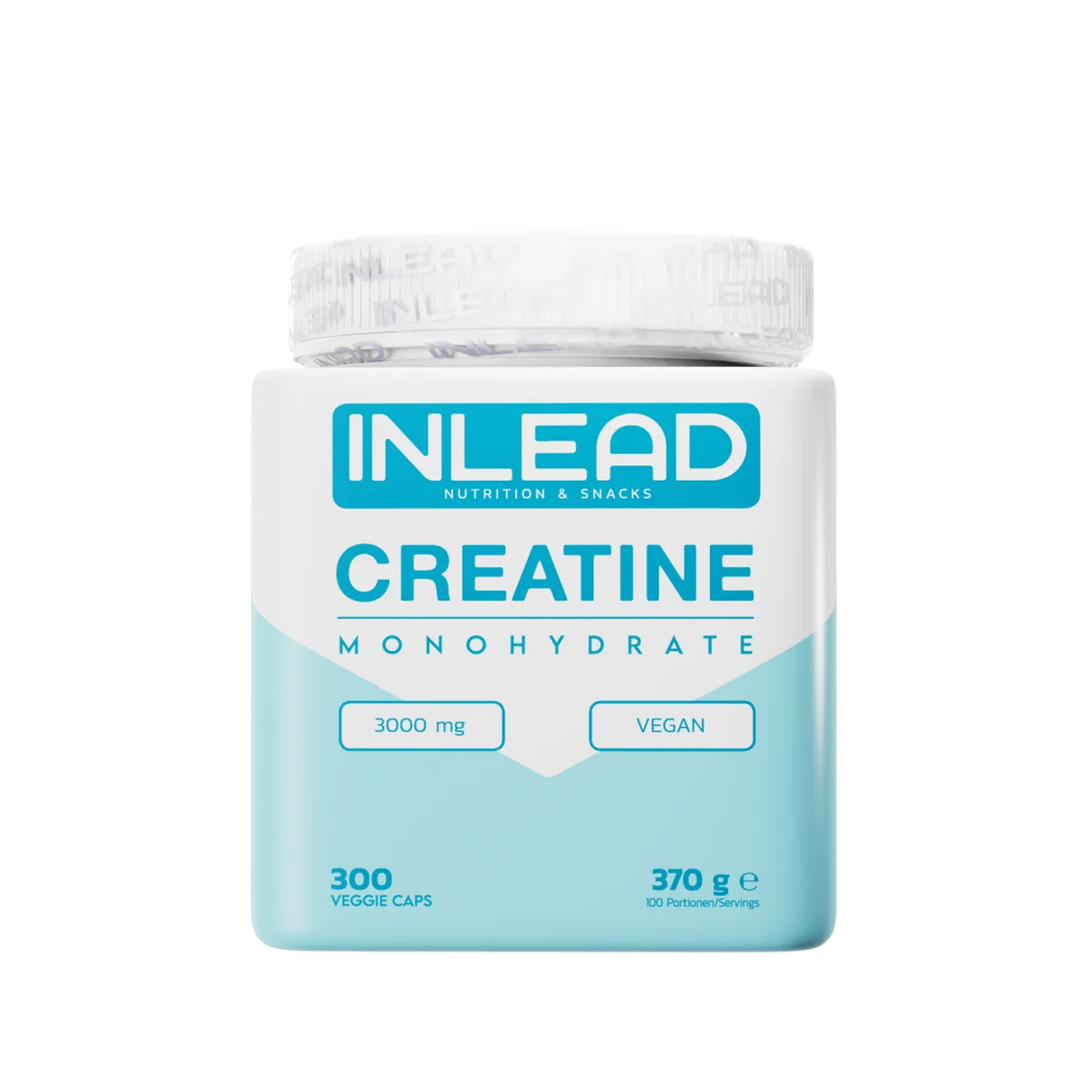 INLEAD Creatine Caps, 300 Veggie Caps