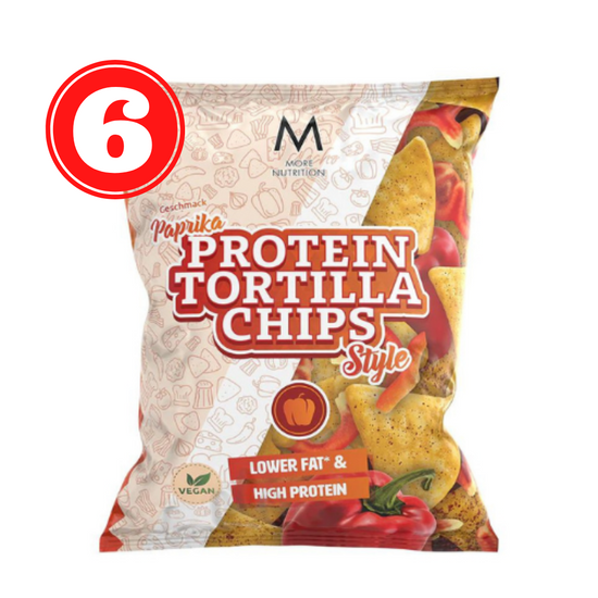 More Protein Tortilla Chips, 6x50g
