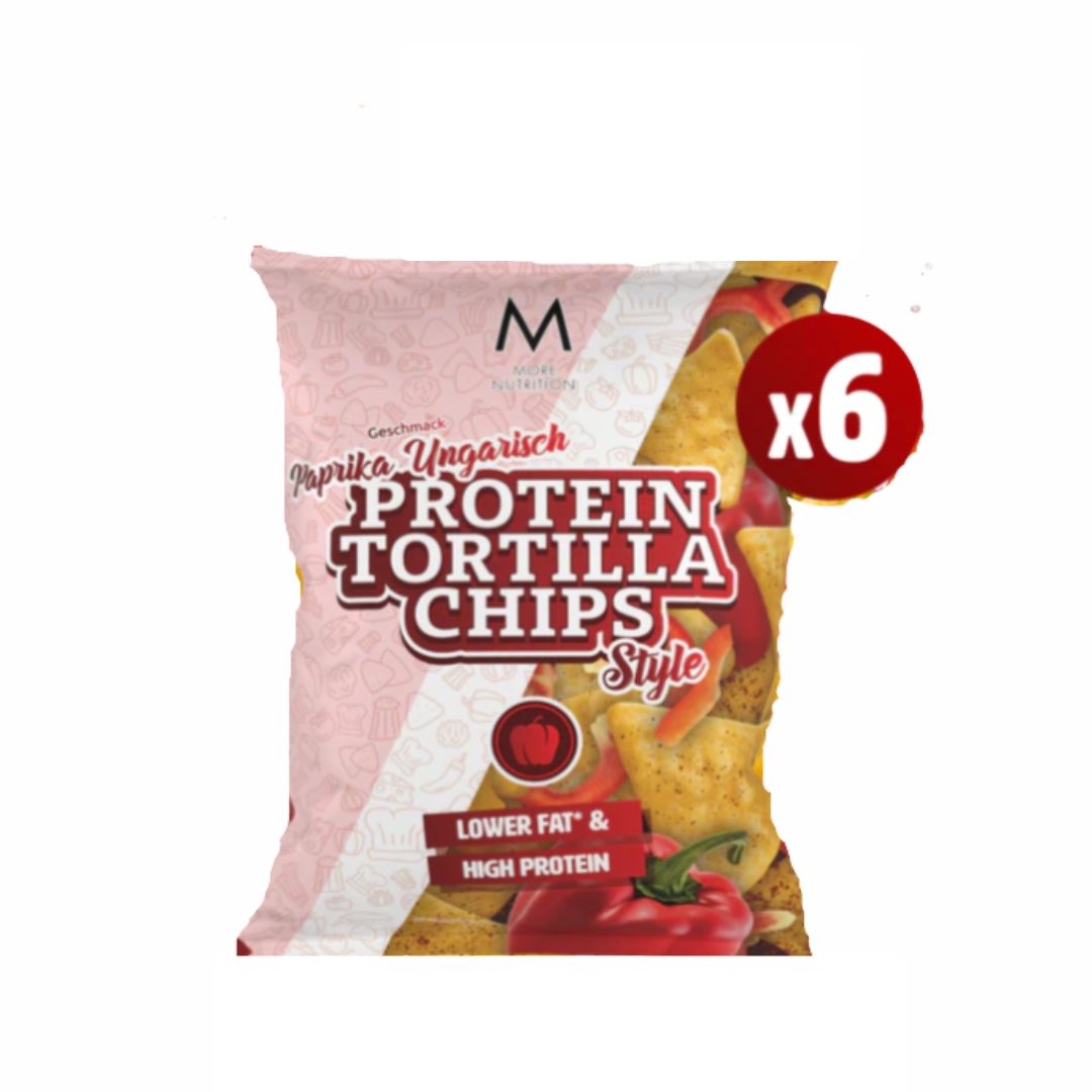 More Protein Tortilla Chips, 6x50g