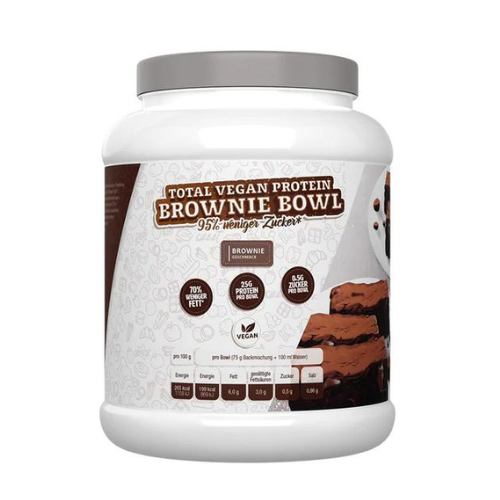 Total Vegan Protein Brownie Bowl